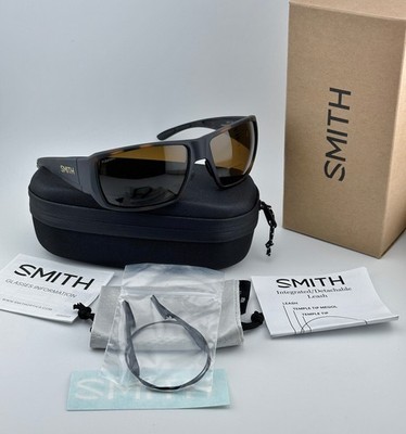 NEW Smith Guide's Choice +2.00 Bifocal Sunglasses, Matte Havana, Polarized Brown