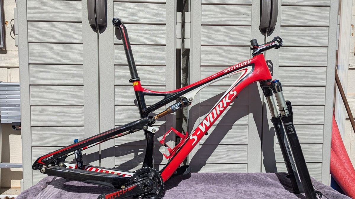 カーボン BRAIN SPECIALAIZED Specialized Brain E100 Future Shock Carbon 26