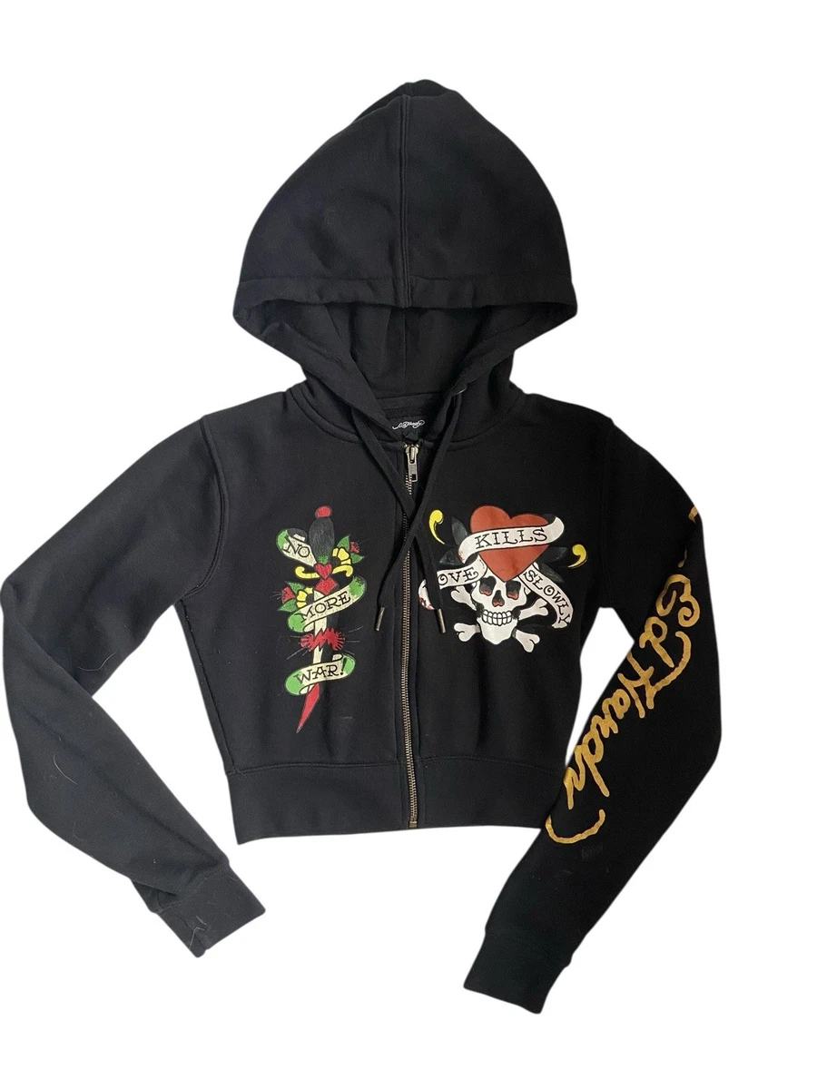 Ed Hardy Black Hoodies & Sweatshirts for Women for sale | eBay