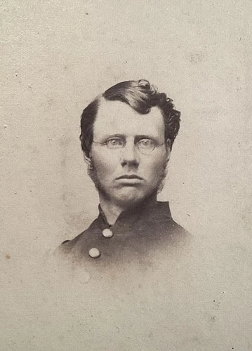 Civil War Union Soldier Named PHOTO CDV Photograph