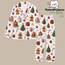 Gingerbread Christmas Pajama Set
