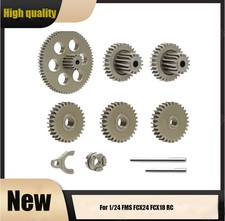 Ingranaggio trasmissione acciaio set completo ingranaggi per 1/24 FMS FCX24 RC auto SUK