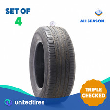 Set Of 4 Used 23560r16 Michelin Premier As 100h - 6-732
