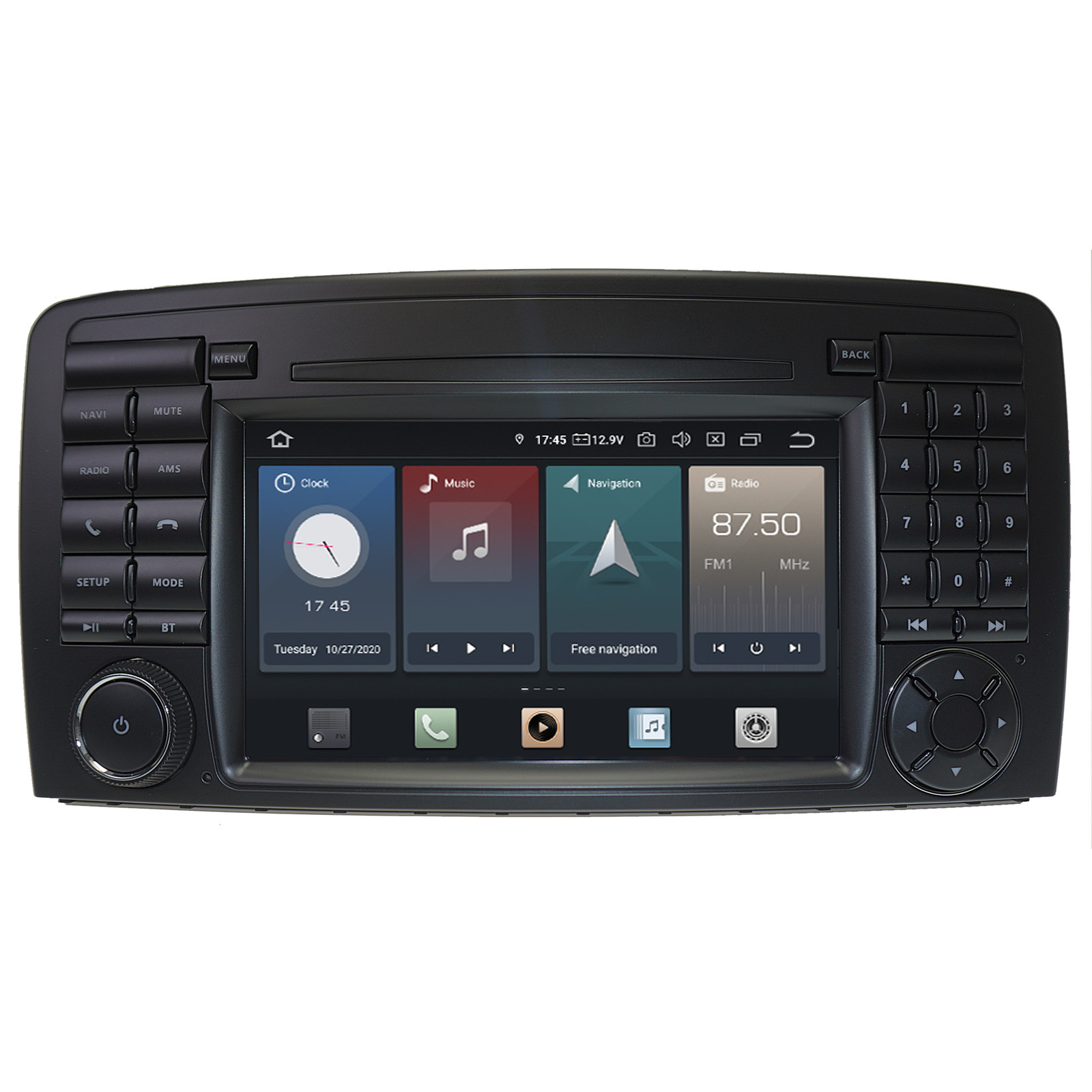 For Benz R320 R350 R300 R280 R500 W251 7"" Touchscreen Android Car Radio GPS Navi