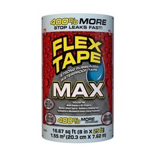 FLEX SEAL Family of Products MAX 8in. W X 25ft. L Clear Waterproof Repair Tape