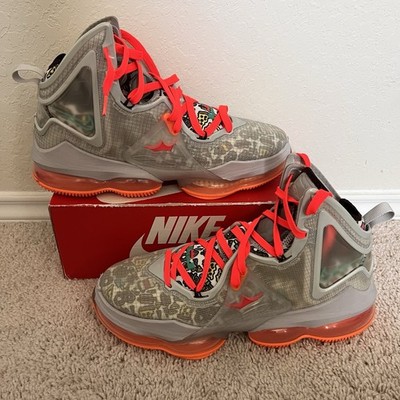 Nike Lebron XIX 19 Fast Food Grey Fog Roma Green Men Size 12 DC9339-001 New