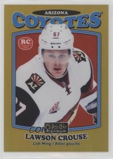 2016-17 O-Pee-Chee Platinum Retro Gold Rainbow 77/149 Lawson Crouse #R-97 07se