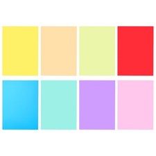 8 Pcs -resistant Translucent Films Reading Films Chic Films Overlays