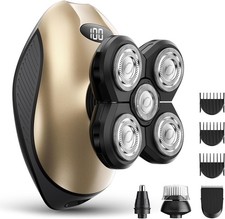 Electric Razor for Men, Head & Body Hair Shav...