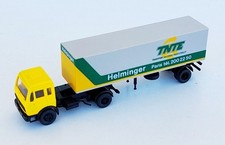 Roskopf 1:87 - # 709 Mercedes 1628 LS/36 truck+semitrailer  TNTE Helminger Paris