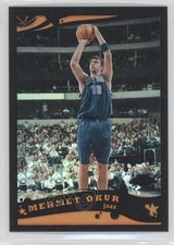 2005-06 Topps Chrome Black Refractor 163/399 Mehmet Okur #36 9bp