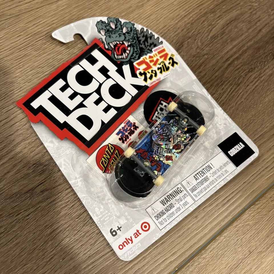 Tech Deck - Santa Cruz Skateboards x Godzilla - Target Exclusive Fingerboard - Image 4 of 4