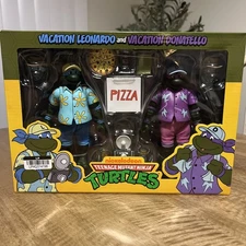 Teenage Mutant Ninja Turtles Vacation Leonardo & Vacation Donatello TMNT NEW