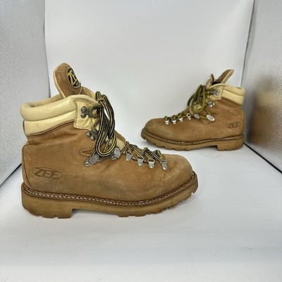 Zee Trezeta-Blazer Insulated Boots Men Size 11 US Tan Leather Lace Up Work