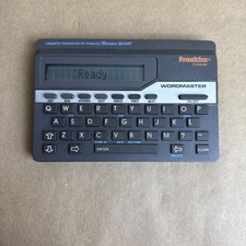 FRANKLIN Wordmaster Deluxe Electronic Dictionary WM1055 Vintage Tested Works