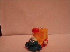 1982 Smurfs Wind Up Toy Train