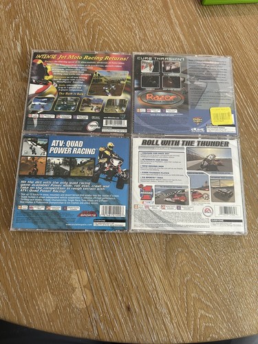 Lotto giochi PlayStation 1 (4) Jet Moto Razor Nascar ATV - Foto 2 di 13