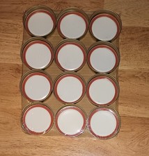 Canning Jar Lids And Bands New 12 Count
