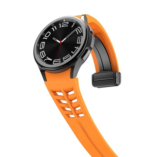 For Samsung Galaxy Watch 7 40mm 44mm FE Silicone Band Strap Replacement Bracelet - Picture 224 of 689