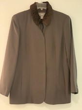 Gorgeous Norton Petites Career Fully Lined Jacket With Removal Collar, Size 10p