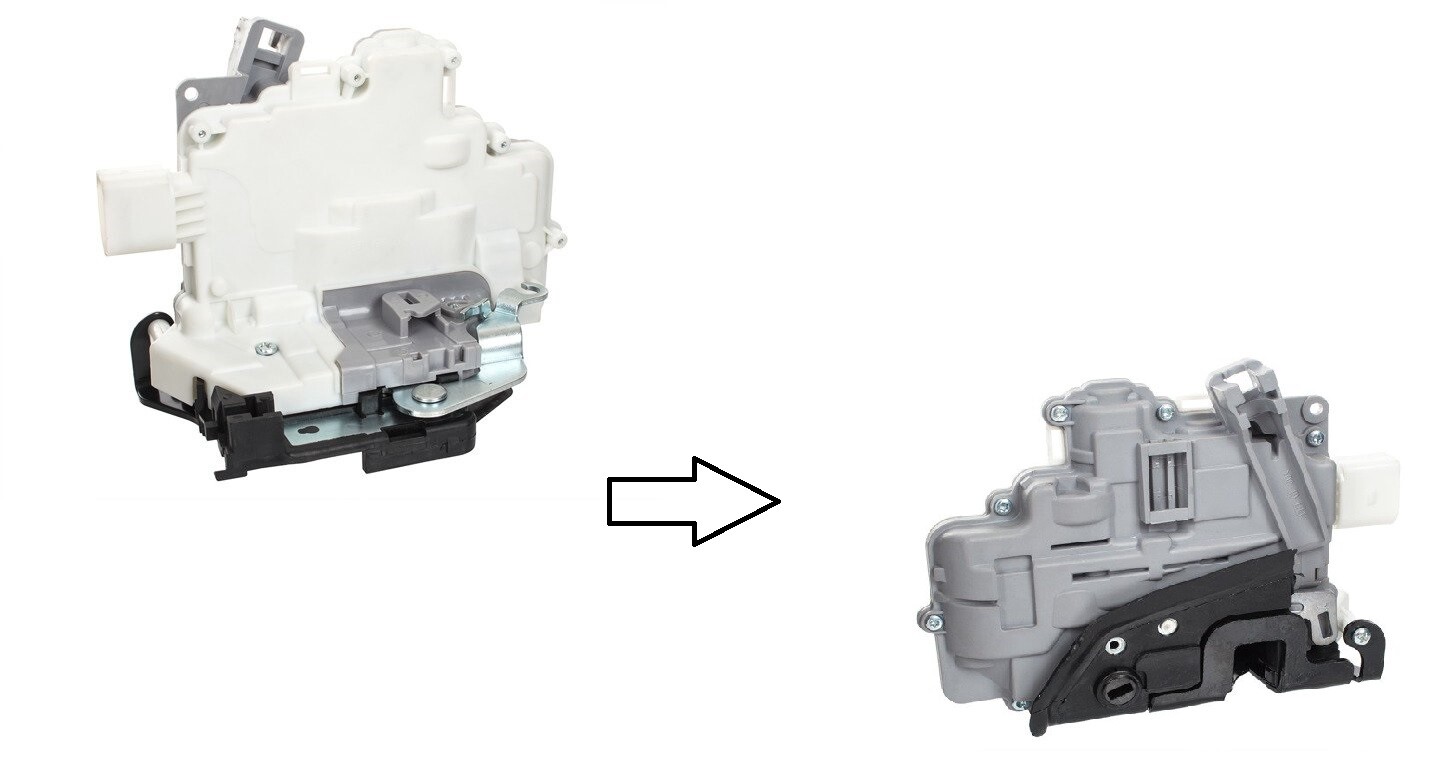 Serrure blocquée sur VW Eos ? Réparer la centralisation arrière gauche 06-10