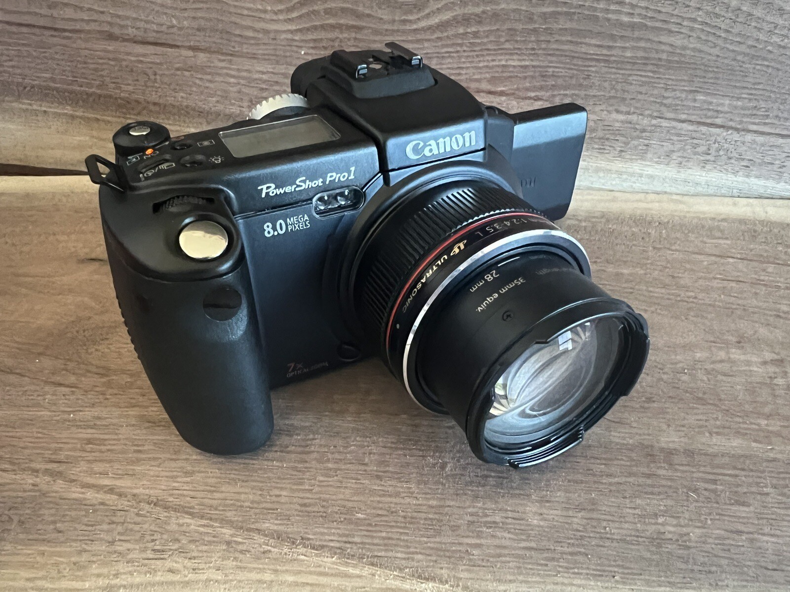 Canon PowerShot Pro 1 8.0MP Digital Camera Black 13803034899 eBay
