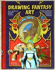 DRAWING FANTASY ART ~ 5 FABULOUS FANTASY BOOKS ON 1 ~ WARRIORS Wizards ORCS ~ HC