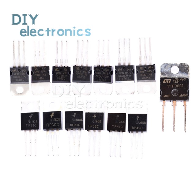 Transistor TIP107-TIP127 TIP29C-TIP42C TIP142T-TIP147T TIP3055 TIP ...