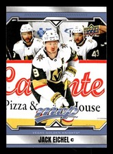 2024-25 UD MVP Lot of 4 Cards Golden Knights- Eichel/Pietrangelo/Theodore/Hill