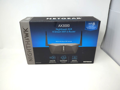 Netgear Nighthawk 4-Stream AX4 Wi-fi Router (RAX35) AX3000 Wireless ...