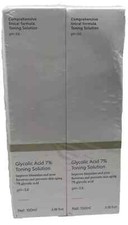 2 Pack Glycolic Acid 7 Toning Solution. 100 ml 3.38 fl oz New Sealed Exp 3/2027