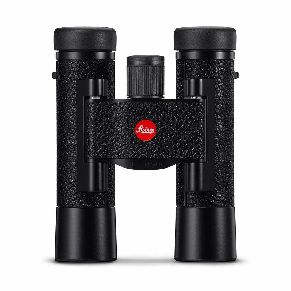 Leica 10x25 Ultravid Blackline Compact Binoculars with Leather Pouch - Image 2 of 4
