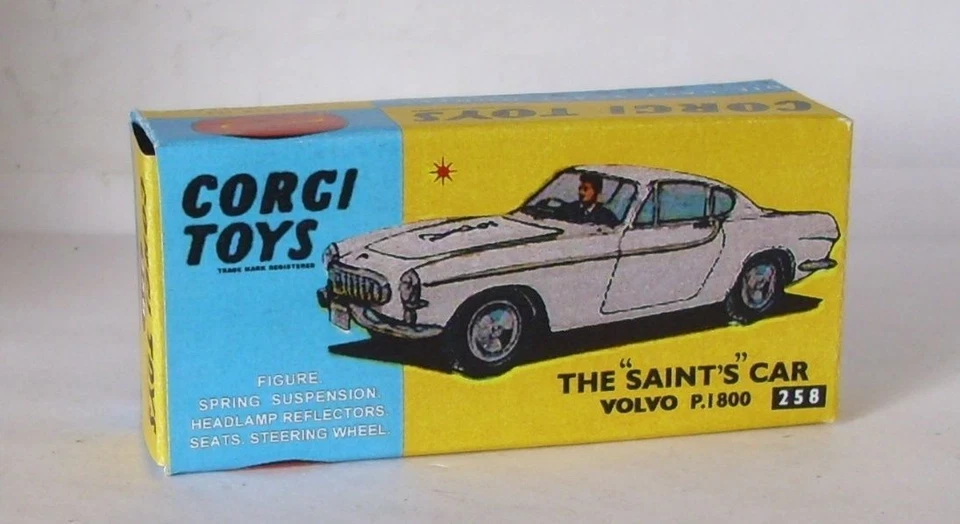 Caja Repro Corgi Nr.258 El Coche "Santo"