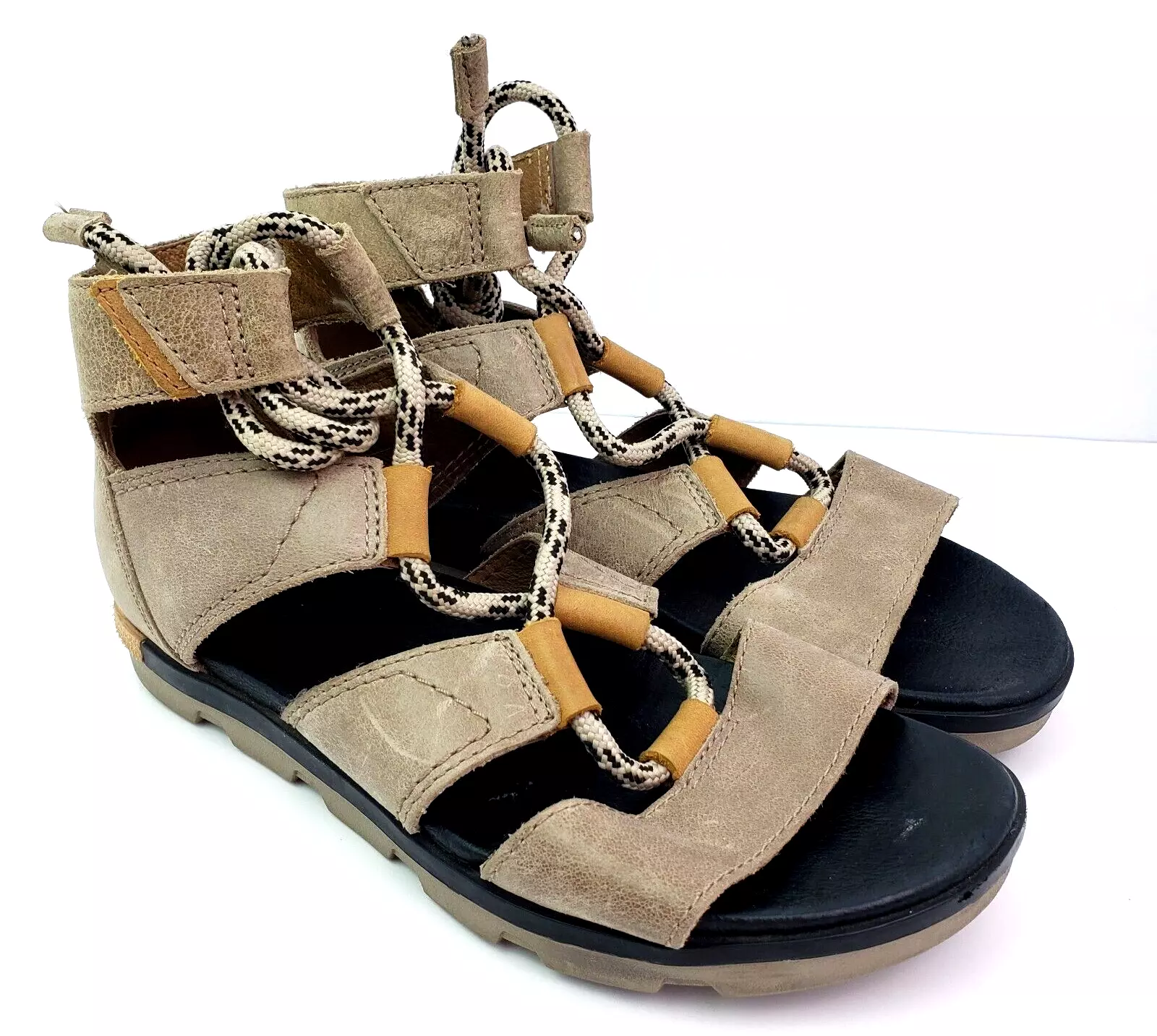 sorel torpeda lace ii lace up leather shoes