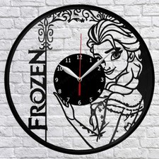 Frozen Vinyl Record Wall Clock Fan Art Home Decor 12" 30cm 1116