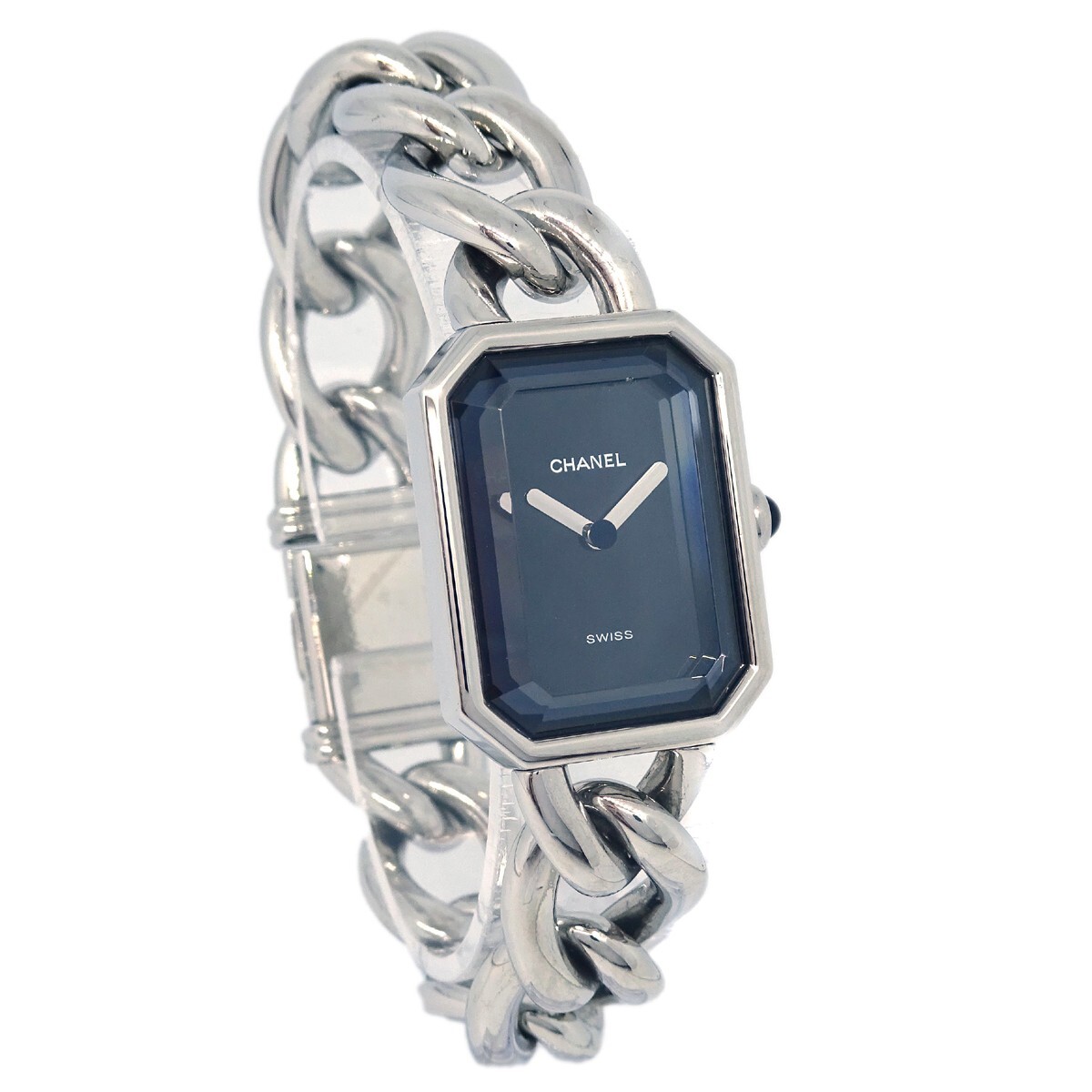 Chanel Premiere Chain Quartz Watch Stainless Steel Watch (Pre-Owned)