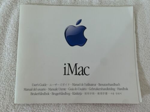 Apple Mac Macintosh iMac computer 2001 User's Guide & Installation Manual Rare