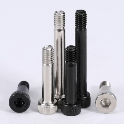 M2M2.5M3M4 Socket Shoulder Bolts,Hex Allen Key Screws 12.9 Grade Steel/Stainless