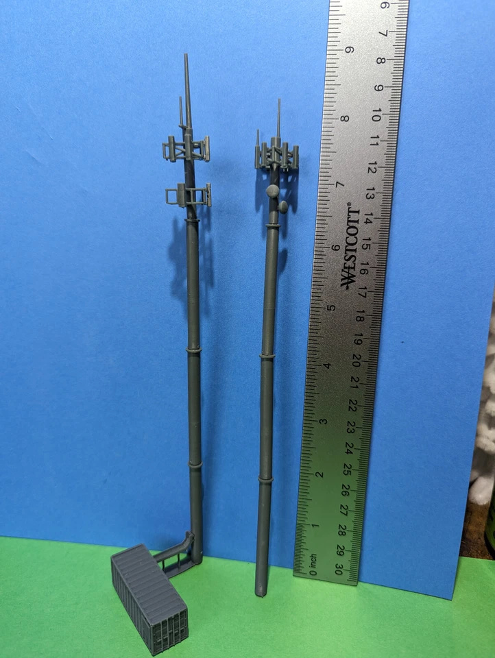 N-Scale Cell Towers (2) N1053 - Image 2 of 4