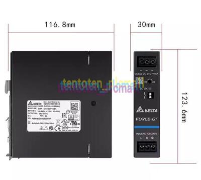 1pc NEW Delta DRF-24V120W1GBA 24V5A120W Power Supply