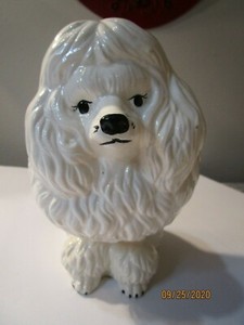 Vintage-Poodle-Dog-Planter-7-in-tall-Poodle-Design-Booneville-Mo