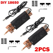 2PC DIY Spot Welder Machine Welding 18650 Battery Handheld Spot Welding Pen NEW