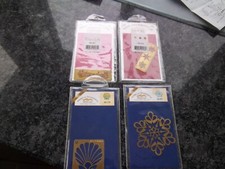 Lot of 4 AMERICAN TRADITIONAL Brass Stencils - NEW SEALED