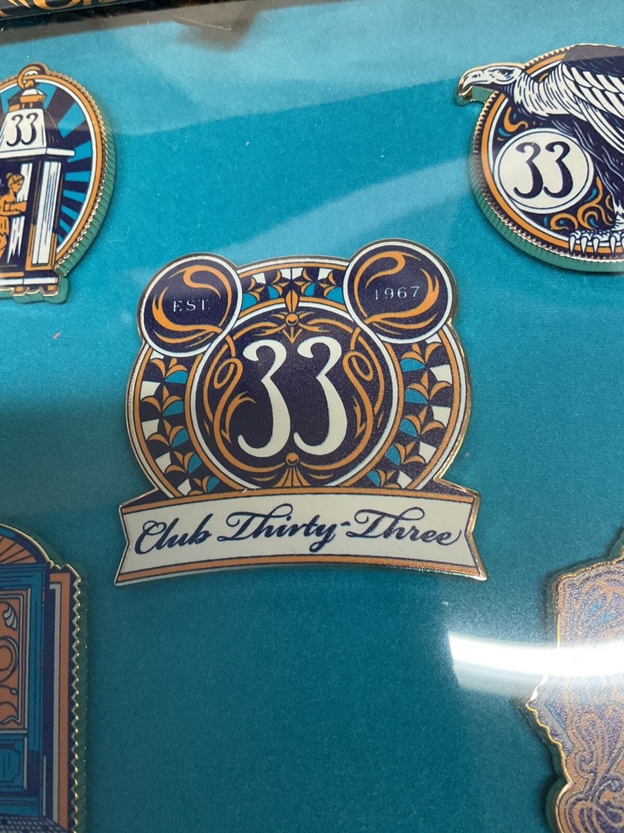 2024 RARE Disneyland Club 33 Alfred Collection Pin Set