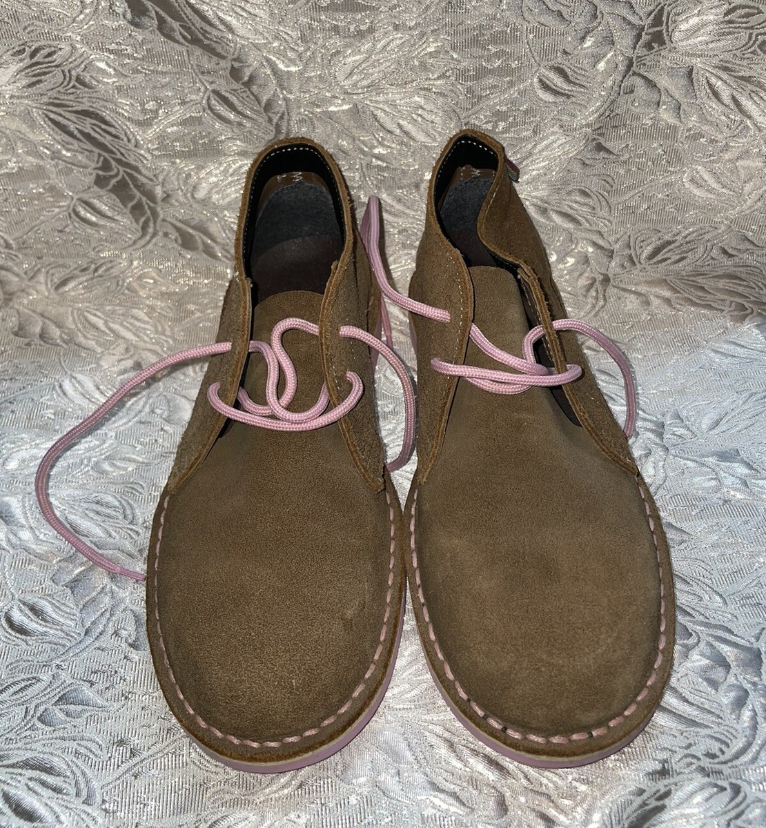 Veldskoen Tan Suede Heritage Uhambo Pink Sole Chukka Boot 8 Men’s/Women’s 10 Heritage Shoe Uhambo Pink Sole – Veldskoen Nederland main image 4