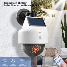 Solar Luz LED De Movimiento Jardin Patio Casa Lampara Para Exterior Con Sensor