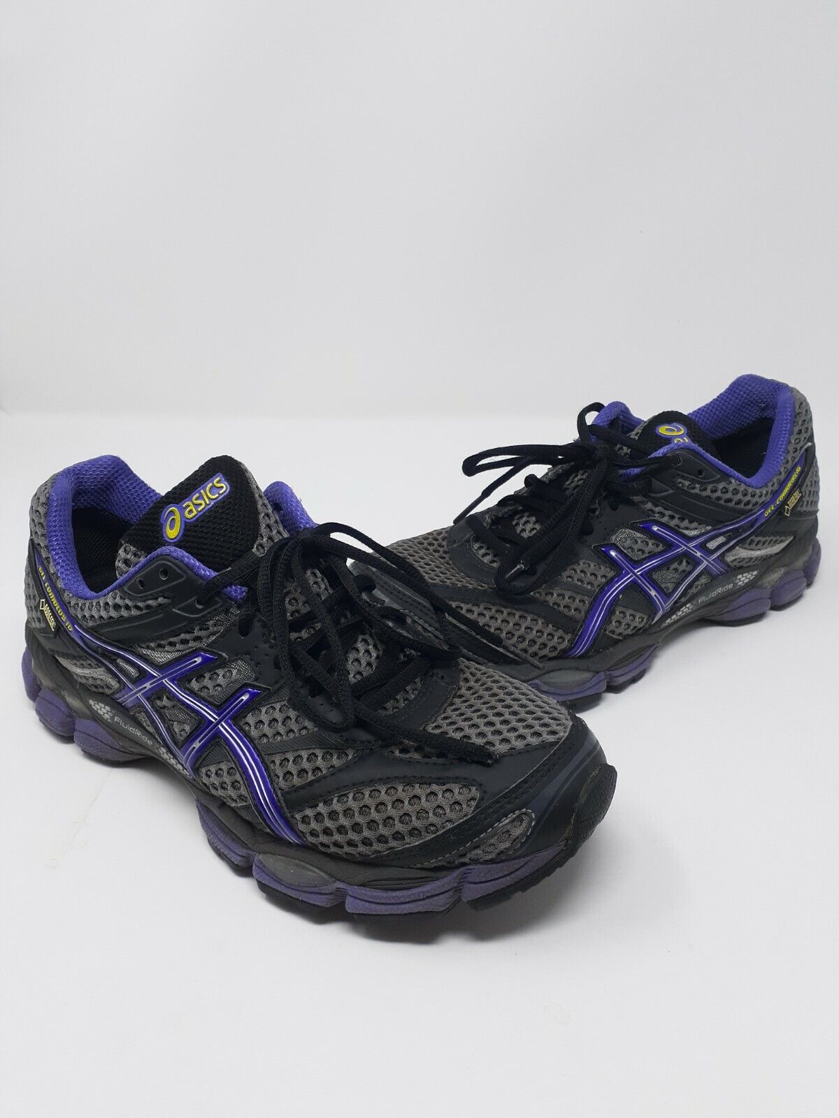 mosquito Me preparé Invitación Asics Gel-Cumulus 16 womens 9.5 FluidRide Gore-Tex Carbon Purple Black  T4B5N | eBay