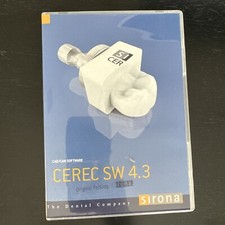 CEREC SW 4.3 DISC. SIRONA DENTSPLY SOFTWARE