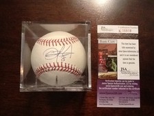 Oscar Taveras Autographed Auto Signed Major League Baseball JSA Authenticated