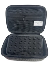 Hard Black Travel Zipper Case for Beard Makeup Camera Game Toy Fast Ship